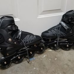 Inline Roller Skates Adjustable Between 7-9