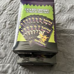 Pokémon TCG Trick Or Trade Hanger Boxes