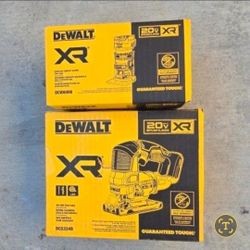 Dewalt 20v Jigsaw And Router Brushless XR Brand New Tools Only 