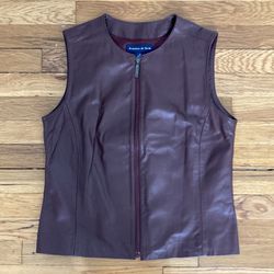 Preston & York Leather Vest