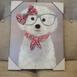 Dog Canvas Paint