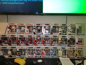 36 Funko Pops For 230Dollars