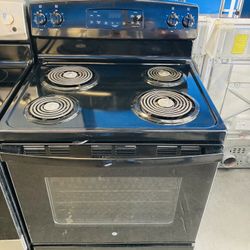 New Scratch And Dent Ge Black Stove 