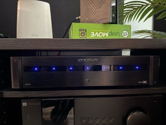 Emotiva BasX A7+ 7 channel amplifier with XLR