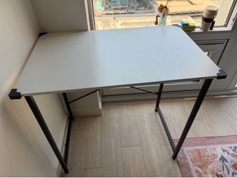 White light weight desk