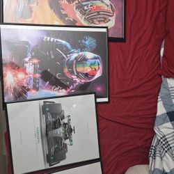 5 F1 Portrait  Posters Framed 