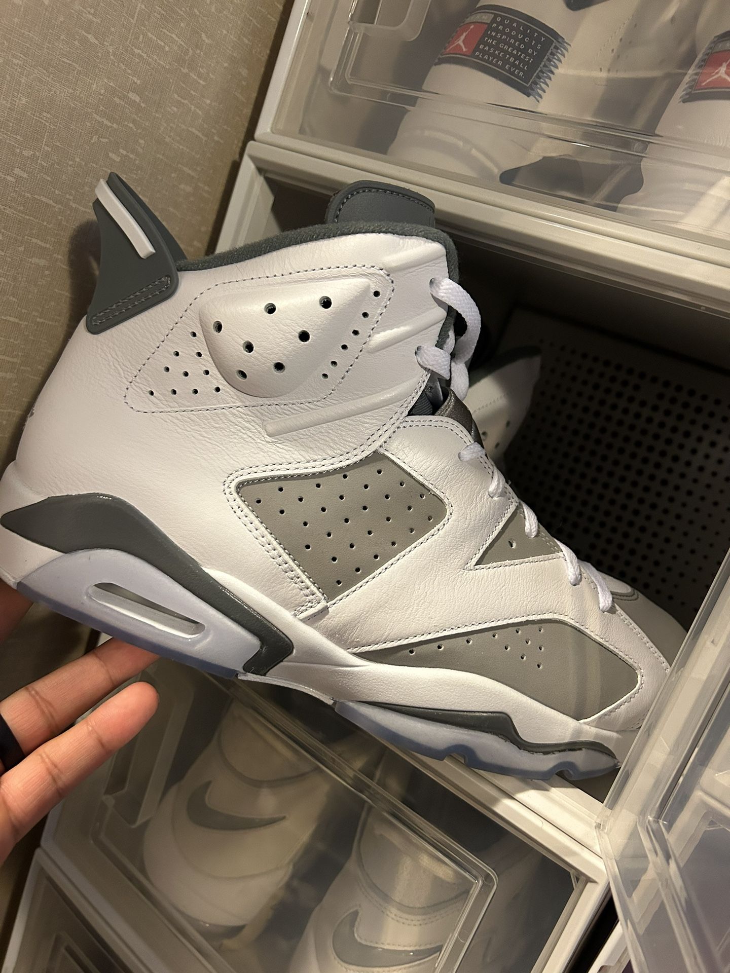 Jordan 6 Cool Grey Size 13