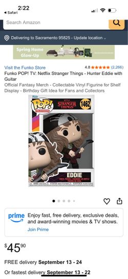 Funko POP! TV: Netflix Stranger Things - Hunter Eddie with Guitar
