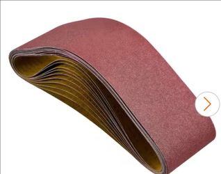 NEW SANDING BELTS 6 X 24 INCHES.
