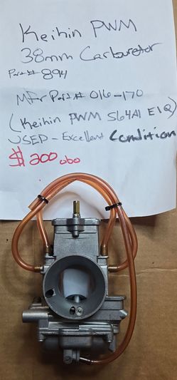 Keihin PWM 38mm Carburetor ( perfect for cr125 Honda 2 cycle)