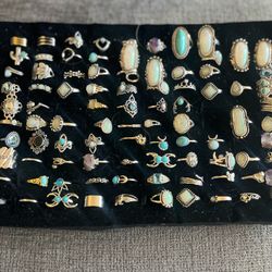 Beautiful Rings In All Different Sizes & Unique Shaped For You Or Someone On Valentines Day ♥️