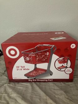 target big kid shopping cart