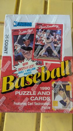 1990 Donruss Baseball RARE error prints possible