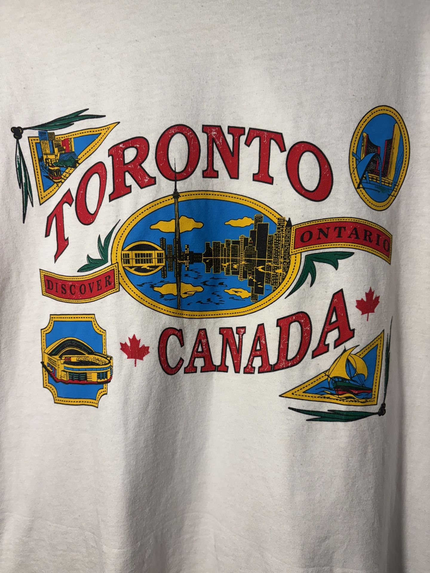 VTG Toronto, Ontario, Canada, Tourist T-Shirt