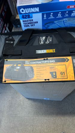 Toughbuilt Tb-San-01024A 24 Inch 61 Pockets Contractors Bag