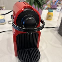 Nespresso coffee maker used