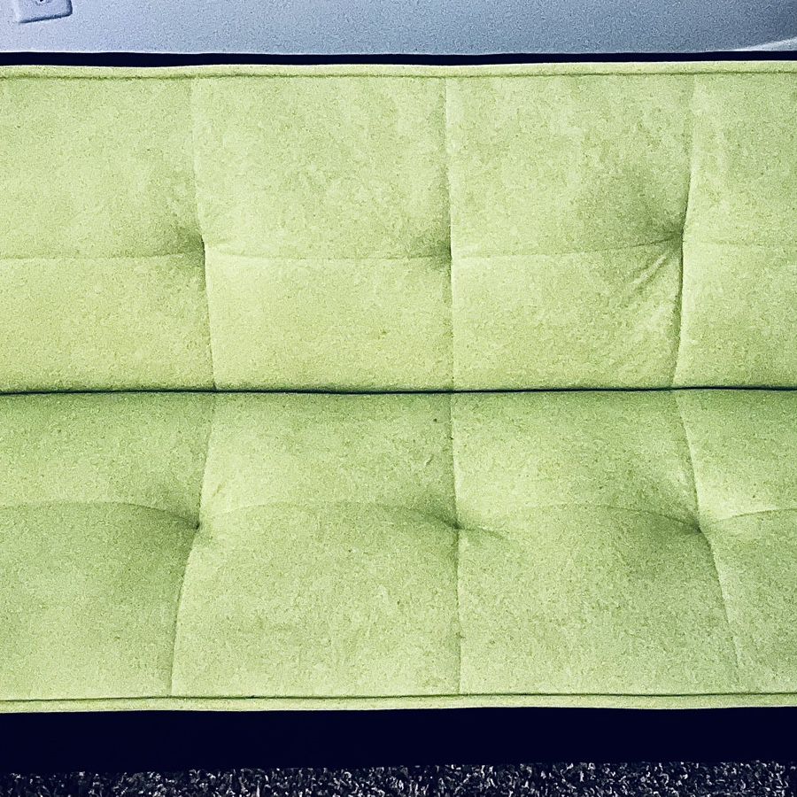 Lime Green Foldable Sofa
