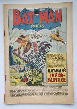 BATMAN #127 1959 Coverless Vintage 🔑 Hard To Find [NEW ANIMATION SERIES ABSOLUTE BATMAN COMING SOON!)