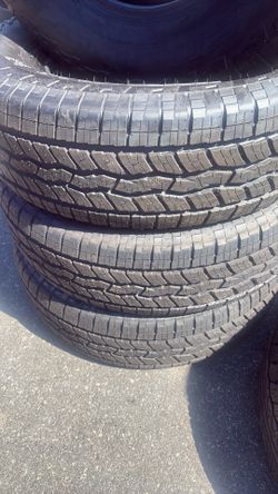 265/70/18 New
