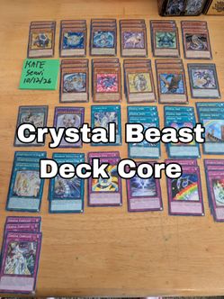 Yu-Gi-Oh Crystal Beast Deck Core