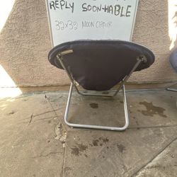 Round Soft Camping Chair