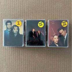 Topp’s—X-FILES-1995 & 1996 Complete Card Sets. (3-Sets). Series 1, 2, &3!!!😎