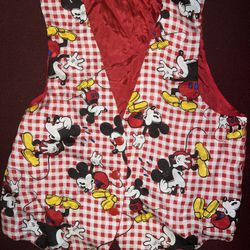 Vintage Mickey Mouse Vest M/L