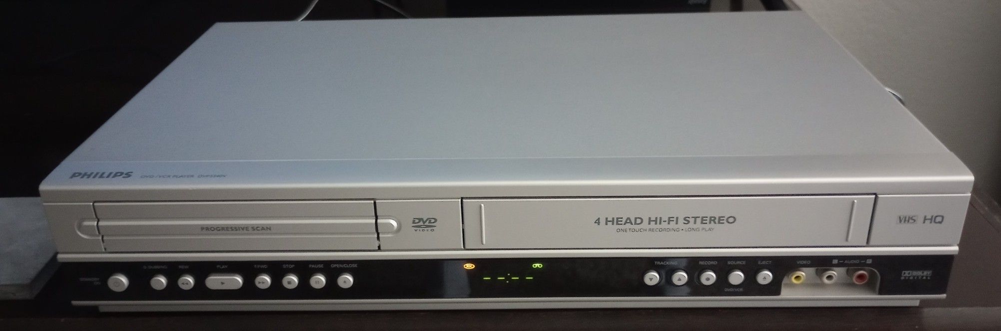 Phillips DVD/VHS Combo Player