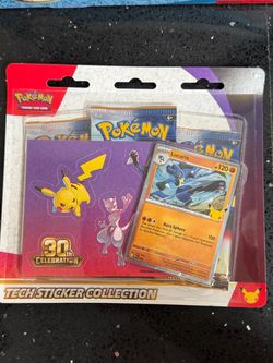 Pokémon TCG 30th Celebration Tech Sticker Collection