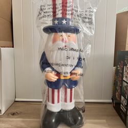 Blow Mold Uncle Sam