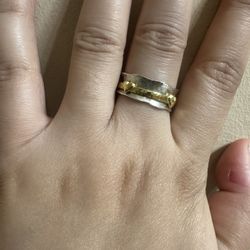 Sterling Silver Anxiety Spinner Fidget Ring