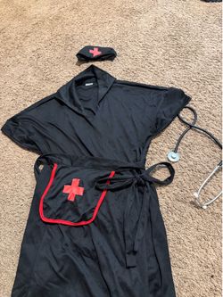 Nurse Halloween costume.