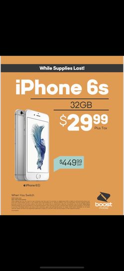 IPhone 6s!!! Brand new ONLY$29.99