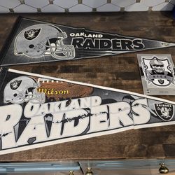 Raiders Pennants 