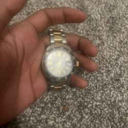 Stuhrling 4055 1 Depthmaster Quartz Date Bracelet Divers Mens Watch