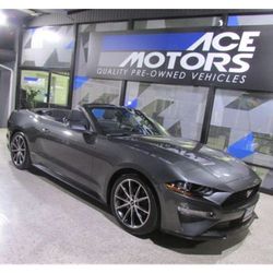 2019 Ford Mustang EcoBoost Convertible 