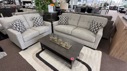 2 PC SOFA AND LOVESEAT