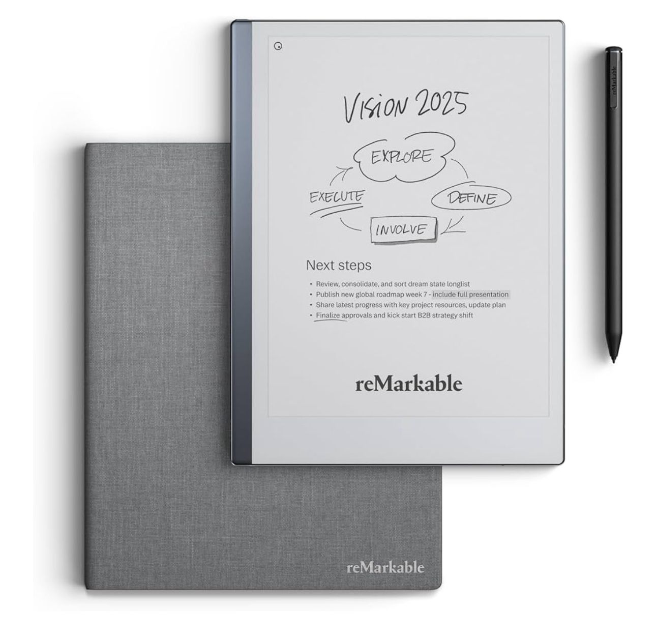ReMarkable 2 - NEW w/ Cover, Pen & Tips