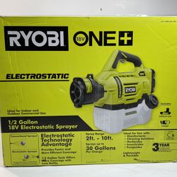 Ryobi One + Electrostatic New 