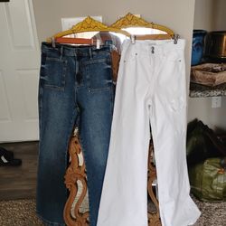 FREE NEW JEANS SIZE 2 & 4