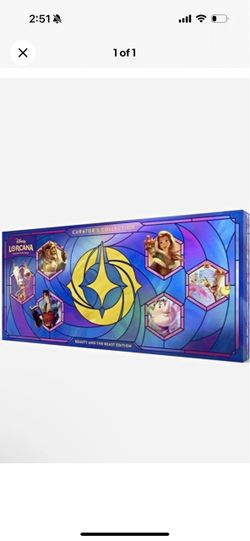 Disney Lorcana Beauty & the Beast Curator Box