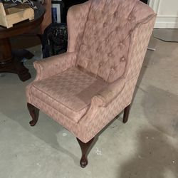 2 Wing Back Chairs