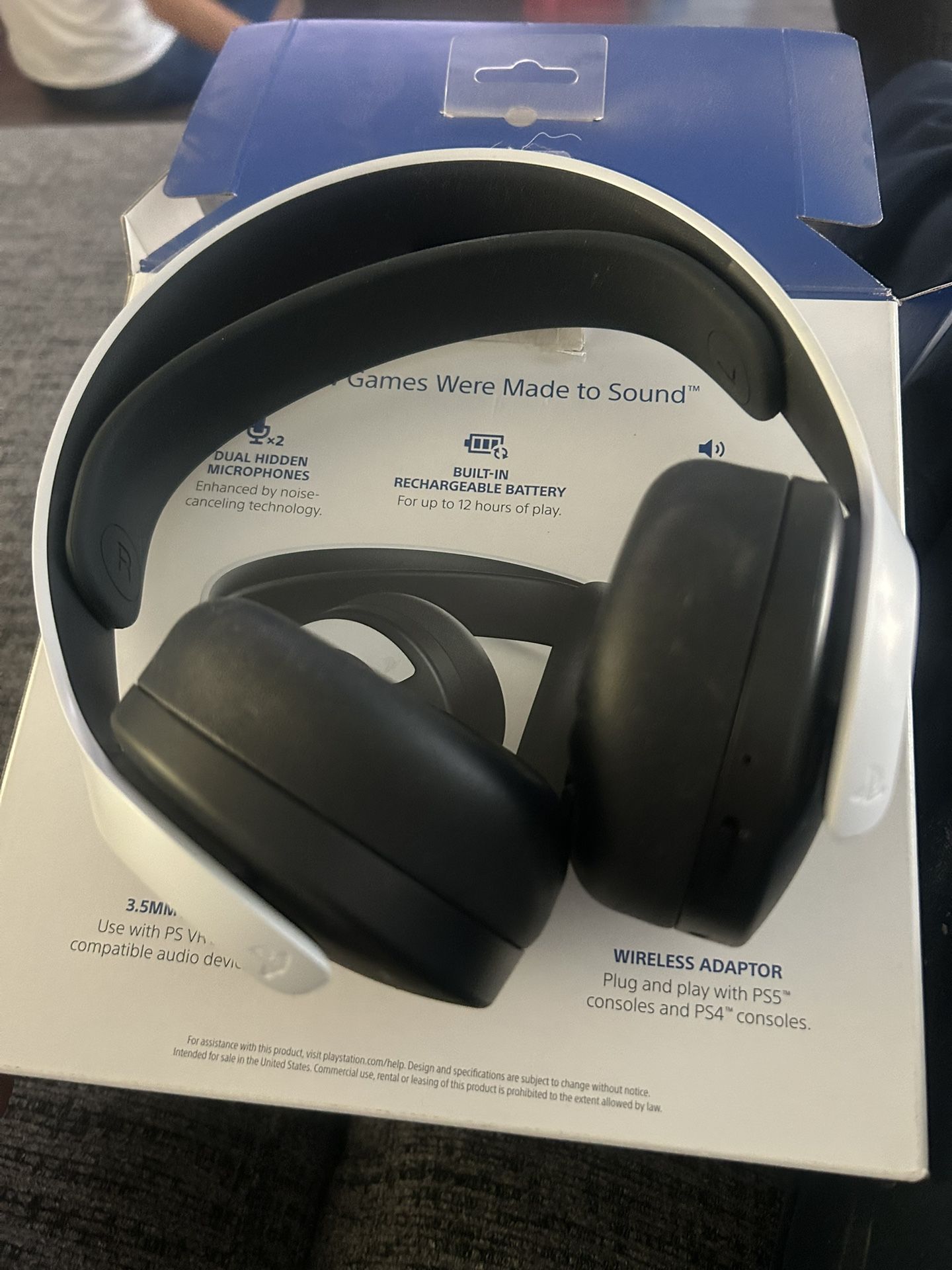 New Sony Pulse 3D Wireless Headset 