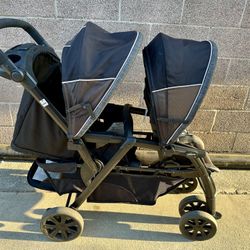 Chico Double Stroller.