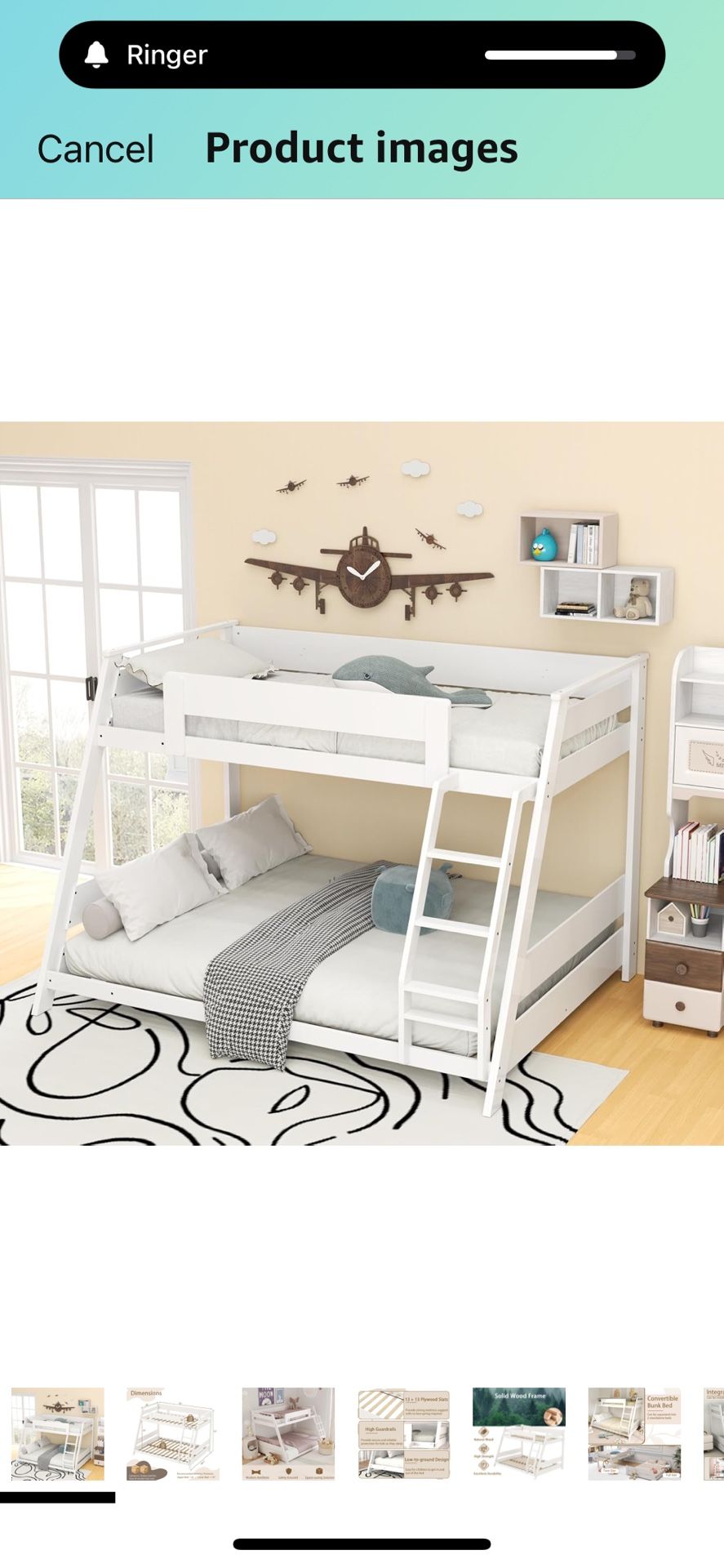 Twin Over Full Bunk Bed