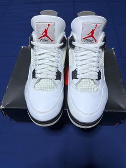 Jordan 4 Retro OG White Cement 2025  Size 12