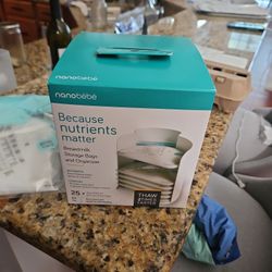 Nano Bebe Breastmilk Organizer And Storage Bags
