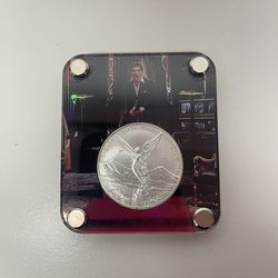 Silver Lib w/arcylic