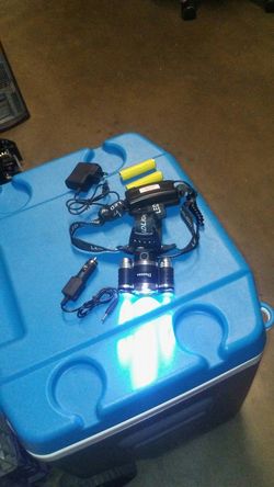 Luz led headlight para la cavesa o cascos De conctruccion