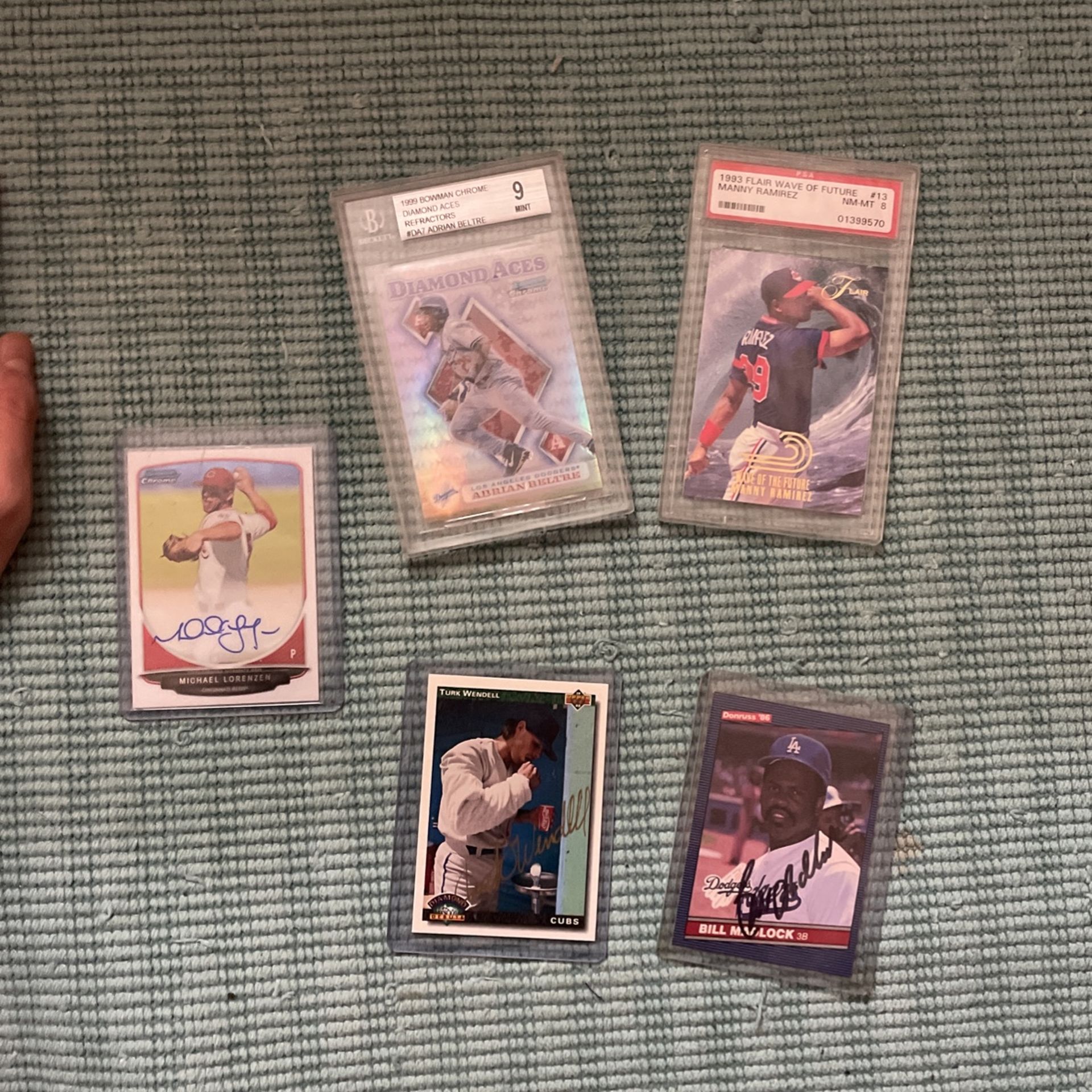 3 Signed Cards 2 Graded Cards. 5 Cards For Sale BASEBALL MLB - joarbit.com